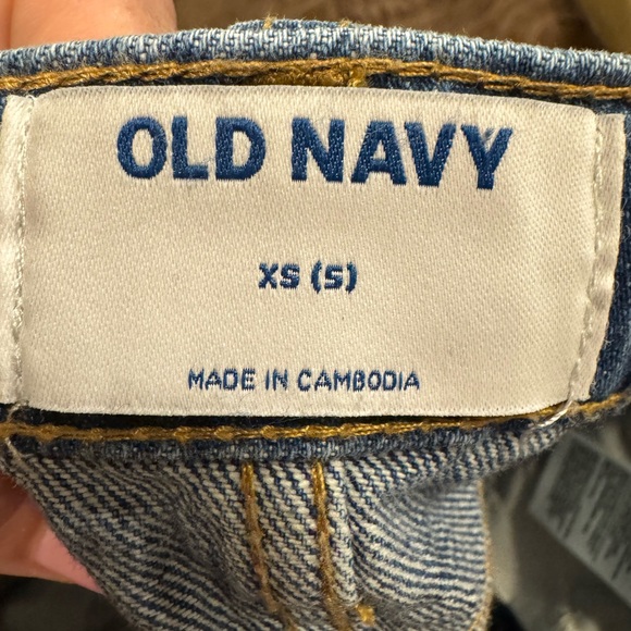 Old Navy Blue Denim Mini Skirt girls sz 5 - Picture 3 of 5